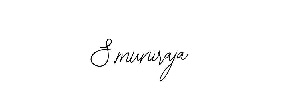 How to Draw S.muniraja signature style? Bearetta-2O07w is a latest design signature styles for name S.muniraja. S.muniraja signature style 12 images and pictures png