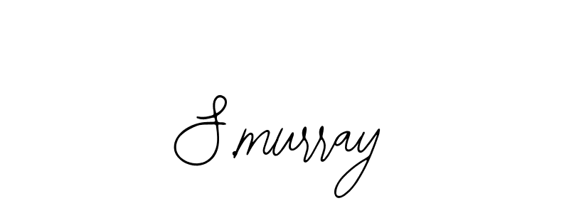 Design your own signature with our free online signature maker. With this signature software, you can create a handwritten (Bearetta-2O07w) signature for name S.murray. S.murray signature style 12 images and pictures png