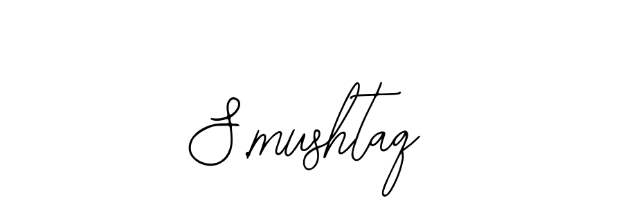 S.mushtaq stylish signature style. Best Handwritten Sign (Bearetta-2O07w) for my name. Handwritten Signature Collection Ideas for my name S.mushtaq. S.mushtaq signature style 12 images and pictures png