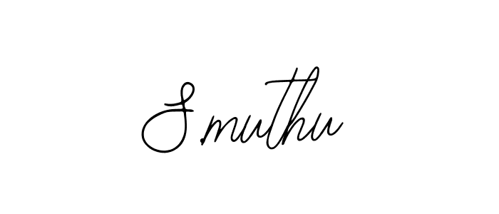 How to Draw S.muthu signature style? Bearetta-2O07w is a latest design signature styles for name S.muthu. S.muthu signature style 12 images and pictures png