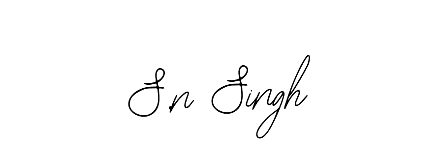 How to Draw S.n Singh signature style? Bearetta-2O07w is a latest design signature styles for name S.n Singh. S.n Singh signature style 12 images and pictures png