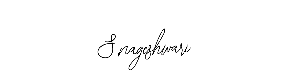 Make a short S.nageshwari signature style. Manage your documents anywhere anytime using Bearetta-2O07w. Create and add eSignatures, submit forms, share and send files easily. S.nageshwari signature style 12 images and pictures png