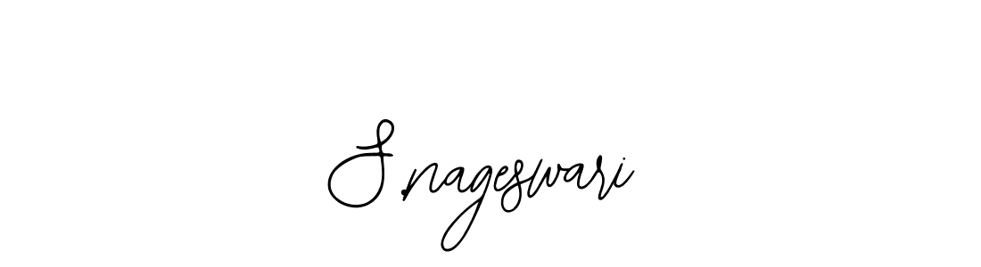 if you are searching for the best signature style for your name S.nageswari. so please give up your signature search. here we have designed multiple signature styles  using Bearetta-2O07w. S.nageswari signature style 12 images and pictures png