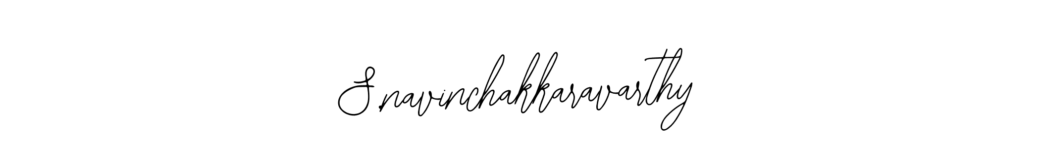 Make a beautiful signature design for name S.navinchakkaravarthy. Use this online signature maker to create a handwritten signature for free. S.navinchakkaravarthy signature style 12 images and pictures png