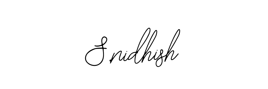 Here are the top 10 professional signature styles for the name S.nidhish. These are the best autograph styles you can use for your name. S.nidhish signature style 12 images and pictures png