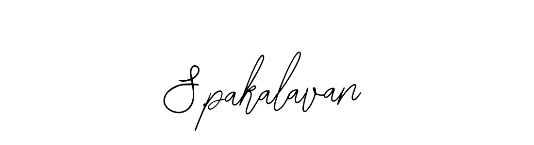 Design your own signature with our free online signature maker. With this signature software, you can create a handwritten (Bearetta-2O07w) signature for name S.pakalavan. S.pakalavan signature style 12 images and pictures png