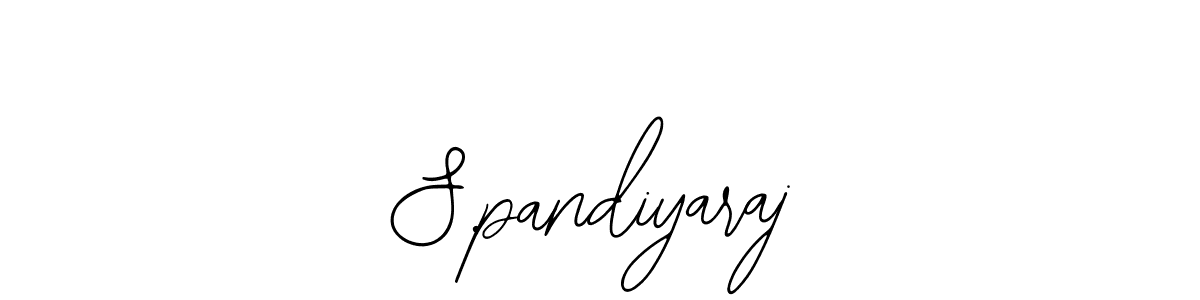 It looks lik you need a new signature style for name S.pandiyaraj. Design unique handwritten (Bearetta-2O07w) signature with our free signature maker in just a few clicks. S.pandiyaraj signature style 12 images and pictures png