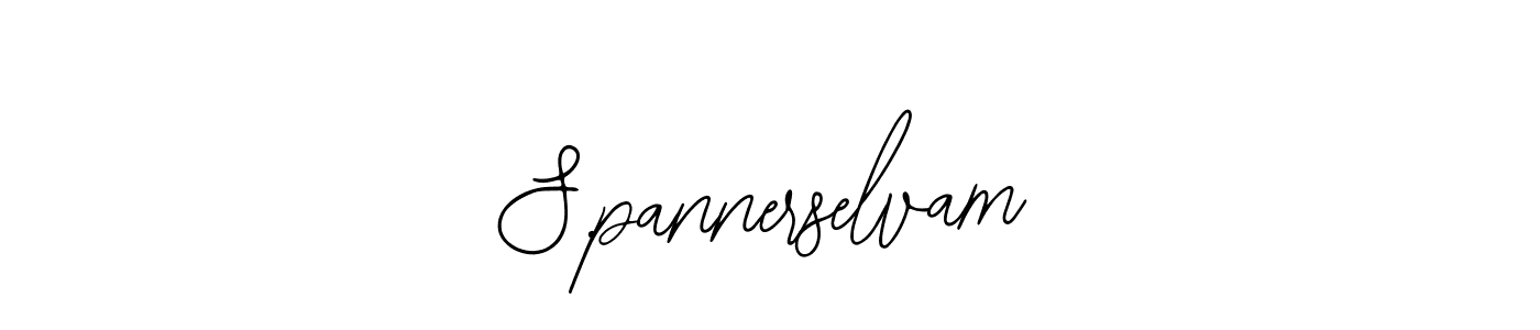 Create a beautiful signature design for name S.pannerselvam. With this signature (Bearetta-2O07w) fonts, you can make a handwritten signature for free. S.pannerselvam signature style 12 images and pictures png