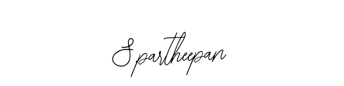 Make a beautiful signature design for name S.partheepan. Use this online signature maker to create a handwritten signature for free. S.partheepan signature style 12 images and pictures png