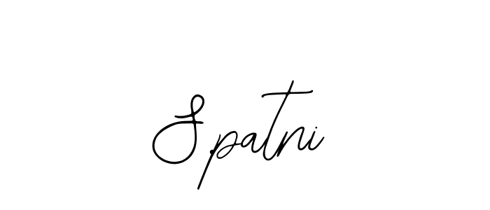 Similarly Bearetta-2O07w is the best handwritten signature design. Signature creator online .You can use it as an online autograph creator for name S.patni. S.patni signature style 12 images and pictures png