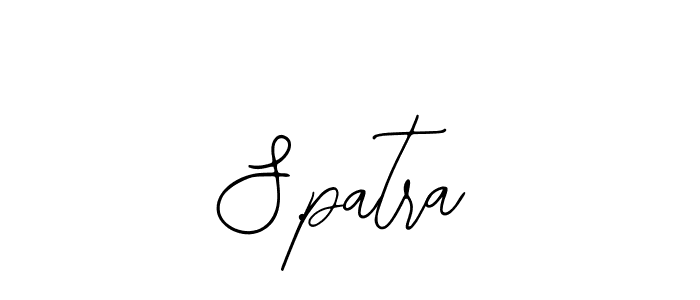 Also You can easily find your signature by using the search form. We will create S.patra name handwritten signature images for you free of cost using Bearetta-2O07w sign style. S.patra signature style 12 images and pictures png