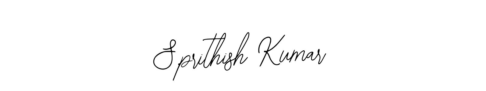 S.prithish Kumar stylish signature style. Best Handwritten Sign (Bearetta-2O07w) for my name. Handwritten Signature Collection Ideas for my name S.prithish Kumar. S.prithish Kumar signature style 12 images and pictures png