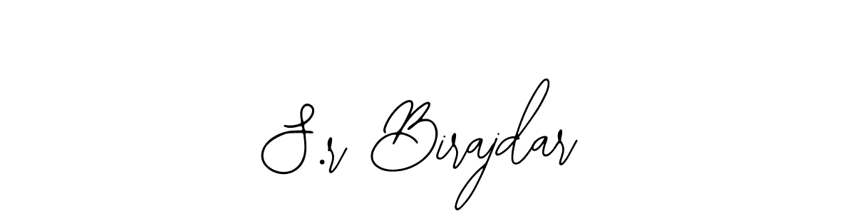 if you are searching for the best signature style for your name S.r Birajdar. so please give up your signature search. here we have designed multiple signature styles  using Bearetta-2O07w. S.r Birajdar signature style 12 images and pictures png