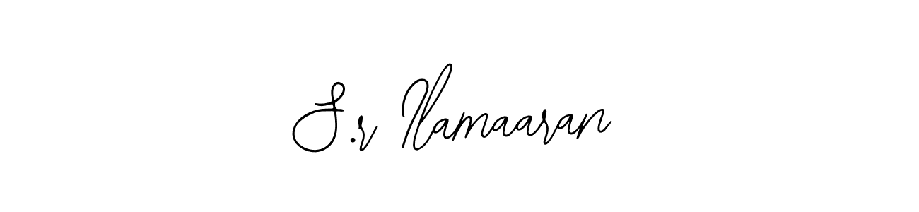 Design your own signature with our free online signature maker. With this signature software, you can create a handwritten (Bearetta-2O07w) signature for name S.r Ilamaaran. S.r Ilamaaran signature style 12 images and pictures png