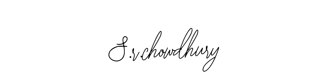 How to make S.r.chowdhury signature? Bearetta-2O07w is a professional autograph style. Create handwritten signature for S.r.chowdhury name. S.r.chowdhury signature style 12 images and pictures png