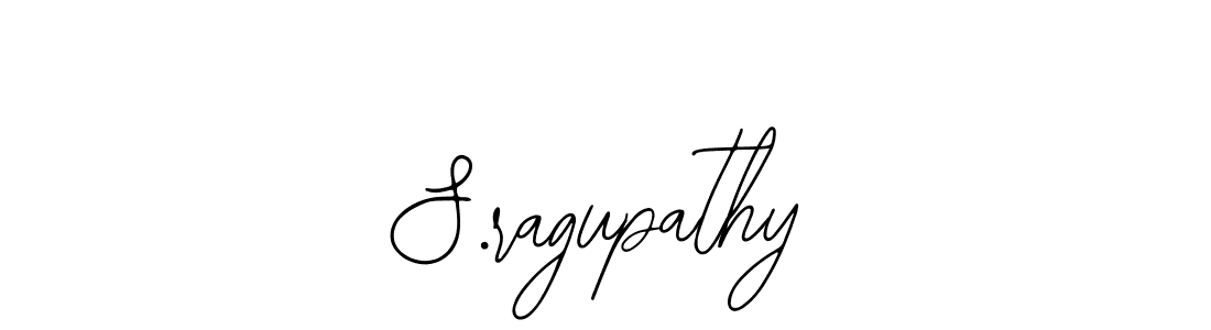 The best way (Bearetta-2O07w) to make a short signature is to pick only two or three words in your name. The name S.ragupathy include a total of six letters. For converting this name. S.ragupathy signature style 12 images and pictures png