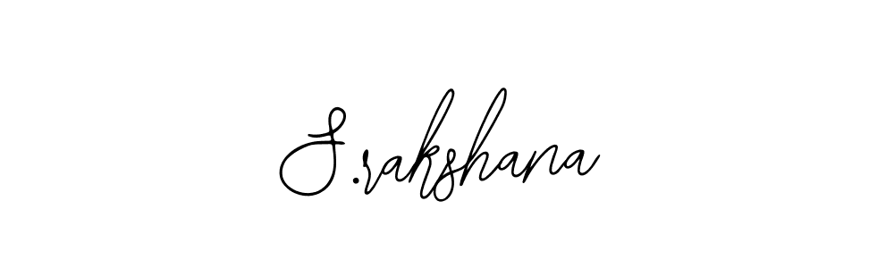 Bearetta-2O07w is a professional signature style that is perfect for those who want to add a touch of class to their signature. It is also a great choice for those who want to make their signature more unique. Get S.rakshana name to fancy signature for free. S.rakshana signature style 12 images and pictures png