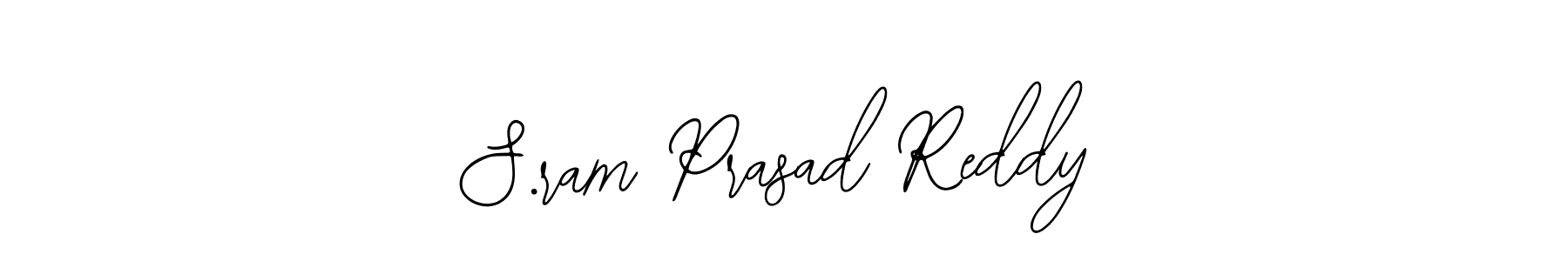 Use a signature maker to create a handwritten signature online. With this signature software, you can design (Bearetta-2O07w) your own signature for name S.ram Prasad Reddy. S.ram Prasad Reddy signature style 12 images and pictures png