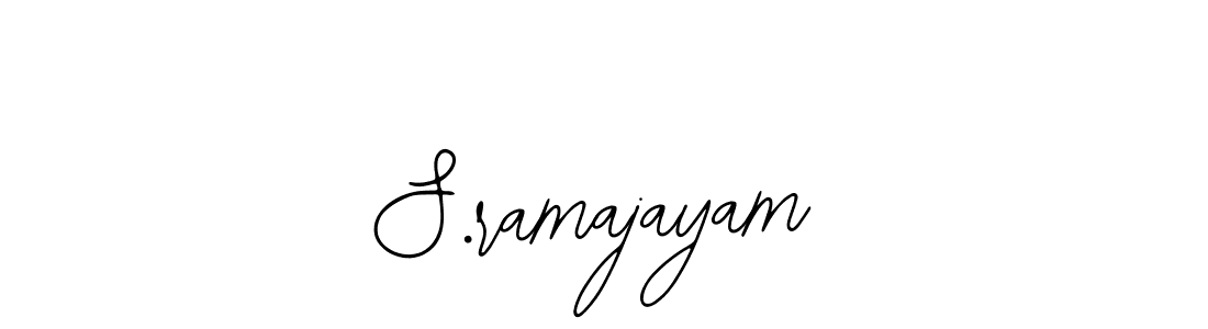 It looks lik you need a new signature style for name S.ramajayam. Design unique handwritten (Bearetta-2O07w) signature with our free signature maker in just a few clicks. S.ramajayam signature style 12 images and pictures png