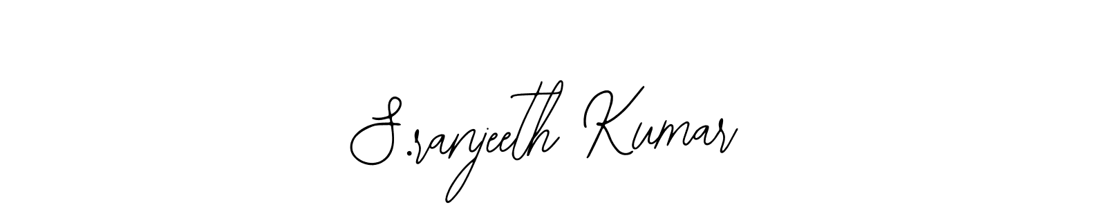See photos of S.ranjeeth Kumar official signature by Spectra . Check more albums & portfolios. Read reviews & check more about Bearetta-2O07w font. S.ranjeeth Kumar signature style 12 images and pictures png