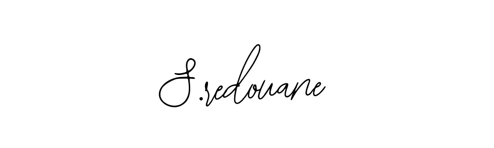 You should practise on your own different ways (Bearetta-2O07w) to write your name (S.redouane) in signature. don't let someone else do it for you. S.redouane signature style 12 images and pictures png