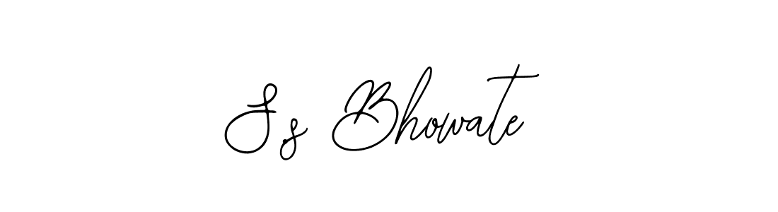 This is the best signature style for the S.s Bhowate name. Also you like these signature font (Bearetta-2O07w). Mix name signature. S.s Bhowate signature style 12 images and pictures png