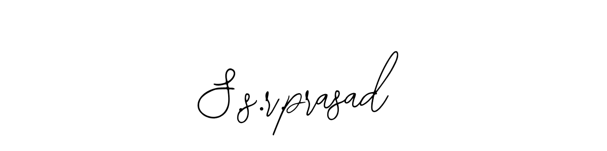 Make a short S.s.r.prasad signature style. Manage your documents anywhere anytime using Bearetta-2O07w. Create and add eSignatures, submit forms, share and send files easily. S.s.r.prasad signature style 12 images and pictures png