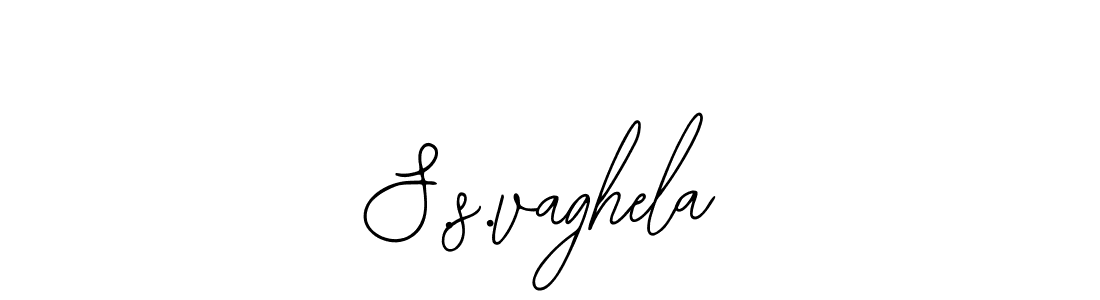 Design your own signature with our free online signature maker. With this signature software, you can create a handwritten (Bearetta-2O07w) signature for name S.s.vaghela. S.s.vaghela signature style 12 images and pictures png