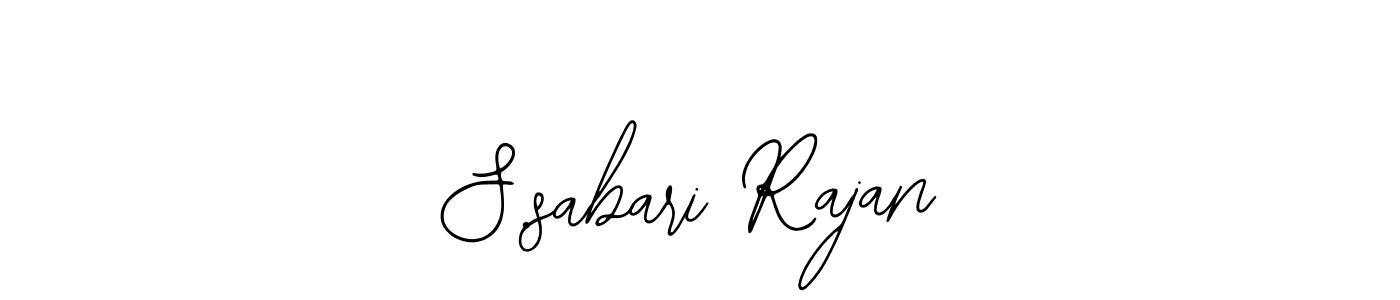 Create a beautiful signature design for name S.sabari Rajan. With this signature (Bearetta-2O07w) fonts, you can make a handwritten signature for free. S.sabari Rajan signature style 12 images and pictures png