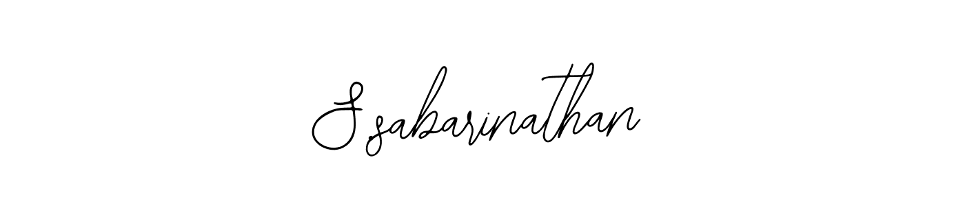 Use a signature maker to create a handwritten signature online. With this signature software, you can design (Bearetta-2O07w) your own signature for name S.sabarinathan. S.sabarinathan signature style 12 images and pictures png