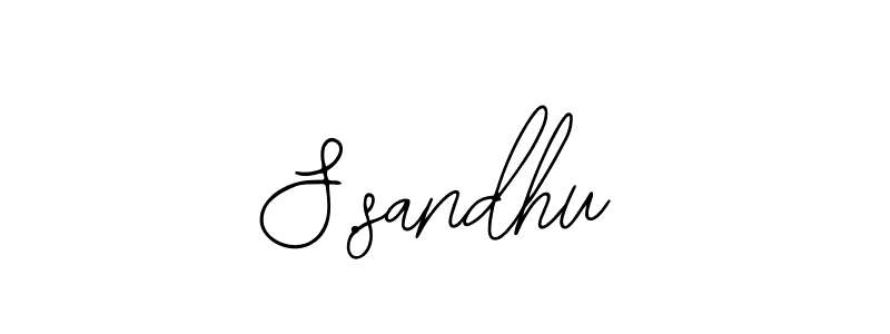 Use a signature maker to create a handwritten signature online. With this signature software, you can design (Bearetta-2O07w) your own signature for name S.sandhu. S.sandhu signature style 12 images and pictures png
