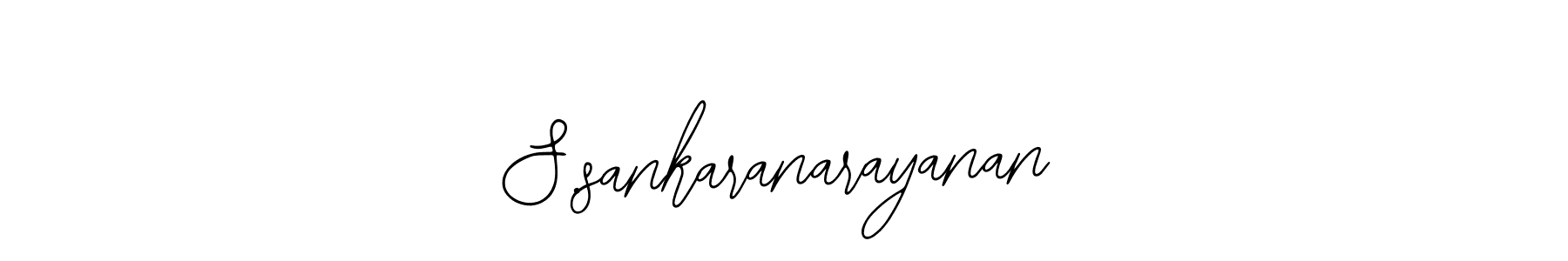 Create a beautiful signature design for name S.sankaranarayanan. With this signature (Bearetta-2O07w) fonts, you can make a handwritten signature for free. S.sankaranarayanan signature style 12 images and pictures png