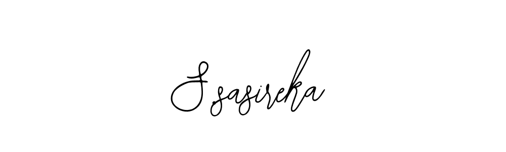 S.sasireka stylish signature style. Best Handwritten Sign (Bearetta-2O07w) for my name. Handwritten Signature Collection Ideas for my name S.sasireka. S.sasireka signature style 12 images and pictures png