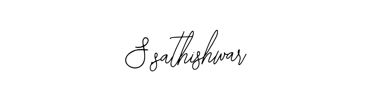 This is the best signature style for the S.sathishwar name. Also you like these signature font (Bearetta-2O07w). Mix name signature. S.sathishwar signature style 12 images and pictures png