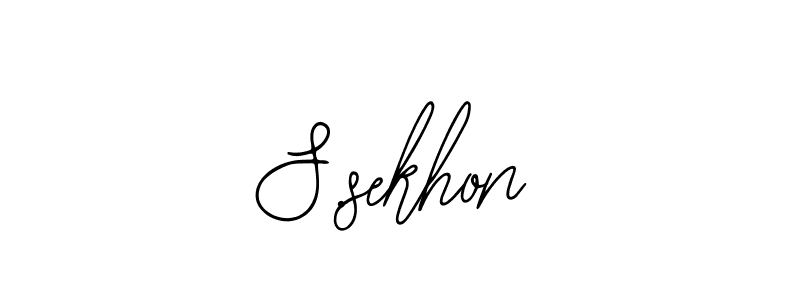 if you are searching for the best signature style for your name S.sekhon. so please give up your signature search. here we have designed multiple signature styles  using Bearetta-2O07w. S.sekhon signature style 12 images and pictures png