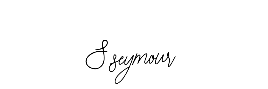 if you are searching for the best signature style for your name S.seymour. so please give up your signature search. here we have designed multiple signature styles  using Bearetta-2O07w. S.seymour signature style 12 images and pictures png