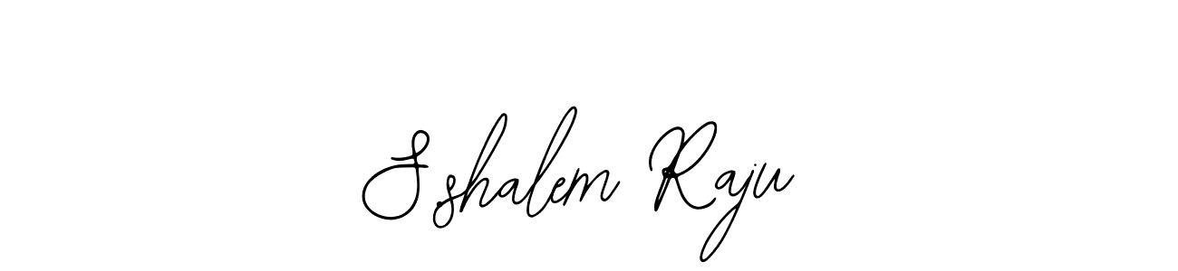 if you are searching for the best signature style for your name S.shalem Raju. so please give up your signature search. here we have designed multiple signature styles  using Bearetta-2O07w. S.shalem Raju signature style 12 images and pictures png