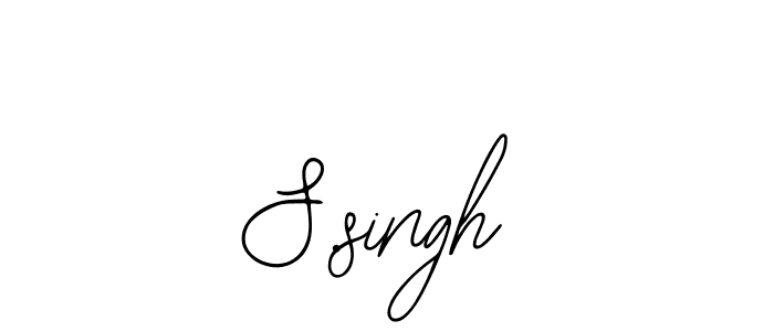 It looks lik you need a new signature style for name S.singh. Design unique handwritten (Bearetta-2O07w) signature with our free signature maker in just a few clicks. S.singh signature style 12 images and pictures png