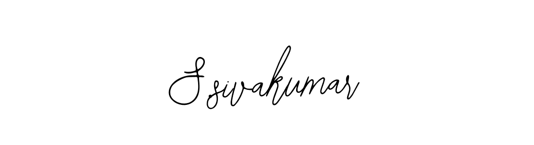 You should practise on your own different ways (Bearetta-2O07w) to write your name (S.sivakumar) in signature. don't let someone else do it for you. S.sivakumar signature style 12 images and pictures png