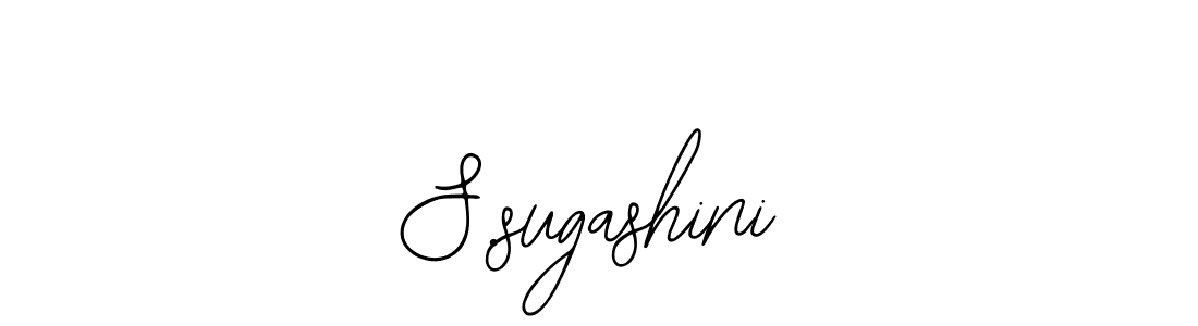 Use a signature maker to create a handwritten signature online. With this signature software, you can design (Bearetta-2O07w) your own signature for name S.sugashini. S.sugashini signature style 12 images and pictures png