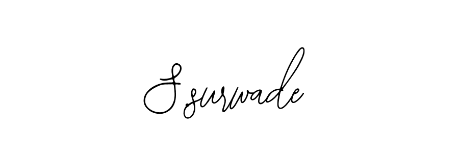 This is the best signature style for the S.surwade name. Also you like these signature font (Bearetta-2O07w). Mix name signature. S.surwade signature style 12 images and pictures png