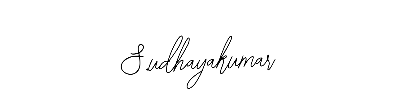 The best way (Bearetta-2O07w) to make a short signature is to pick only two or three words in your name. The name S.udhayakumar include a total of six letters. For converting this name. S.udhayakumar signature style 12 images and pictures png