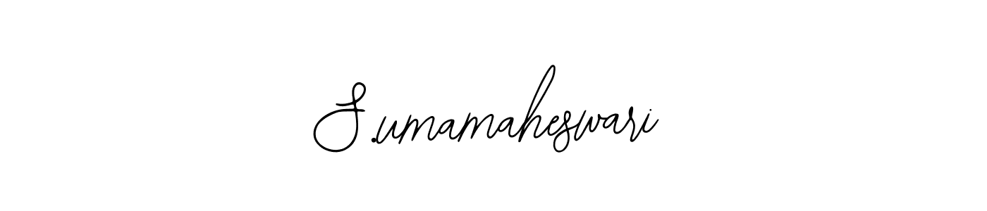 S.umamaheswari stylish signature style. Best Handwritten Sign (Bearetta-2O07w) for my name. Handwritten Signature Collection Ideas for my name S.umamaheswari. S.umamaheswari signature style 12 images and pictures png