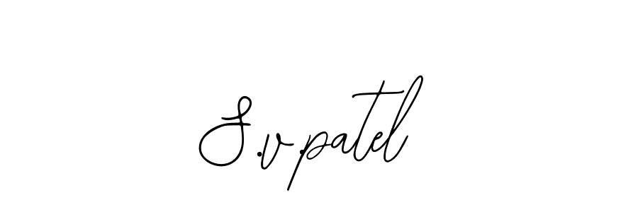 See photos of S.v.patel official signature by Spectra . Check more albums & portfolios. Read reviews & check more about Bearetta-2O07w font. S.v.patel signature style 12 images and pictures png