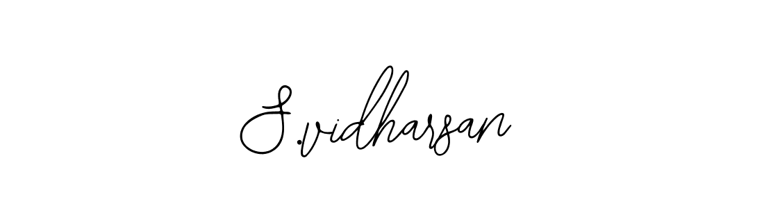 Make a beautiful signature design for name S.vidharsan. Use this online signature maker to create a handwritten signature for free. S.vidharsan signature style 12 images and pictures png