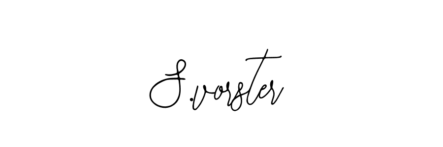 Create a beautiful signature design for name S.vorster. With this signature (Bearetta-2O07w) fonts, you can make a handwritten signature for free. S.vorster signature style 12 images and pictures png