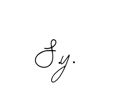 Similarly Bearetta-2O07w is the best handwritten signature design. Signature creator online .You can use it as an online autograph creator for name S.y.. S.y. signature style 12 images and pictures png