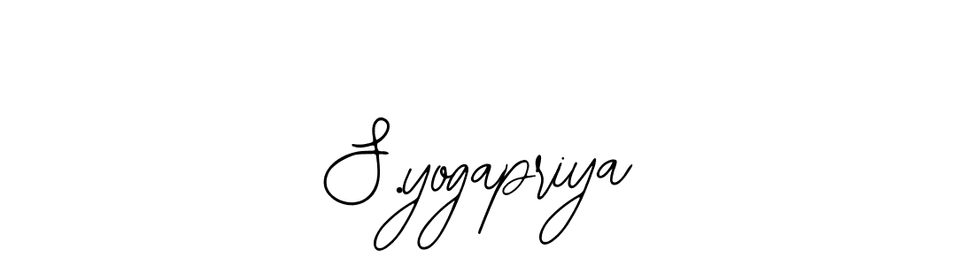 Make a beautiful signature design for name S.yogapriya. Use this online signature maker to create a handwritten signature for free. S.yogapriya signature style 12 images and pictures png