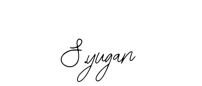 Similarly Bearetta-2O07w is the best handwritten signature design. Signature creator online .You can use it as an online autograph creator for name S.yugan. S.yugan signature style 12 images and pictures png