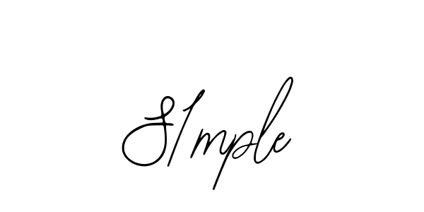 Also You can easily find your signature by using the search form. We will create S1mple name handwritten signature images for you free of cost using Bearetta-2O07w sign style. S1mple signature style 12 images and pictures png